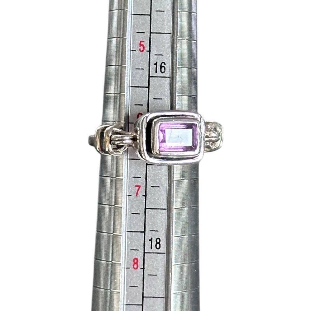 Silpada Sterling Silver Ring with Light Purple Gemstone - Picture 8 of 9
